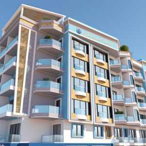 Sea View Apt 69 Sqm with private beach in Alahyaa