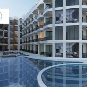 Private Beach , 64 sqm one-bedroom apartment for sale.