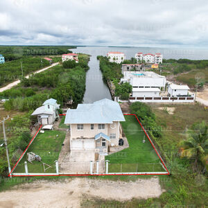 Luxury Canal-Front Masterpiece in Vista del Mar, Ladyville, 