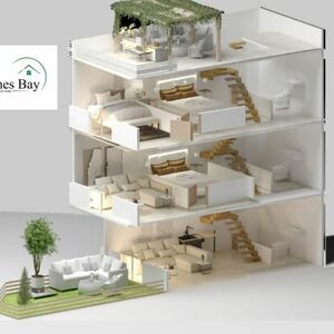 Villa with 3 bedrooms, 4 floors pool view 215 m2 inside hote