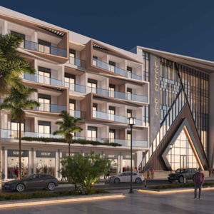 Apartment 60m with sea view in Bella Bay Beach Resort