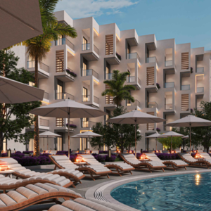 Apartment 60m with sea view in Bella Bay Beach Resort