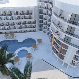 81m fully finished apartment with direct sea view in Storia 