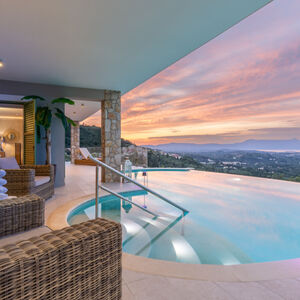 Luxury Villa with Breathtaking 180° Views of Corfu