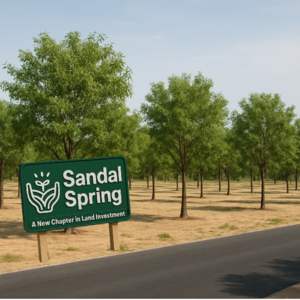 Low-cost Plot with sandalwood Plantations 