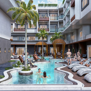  Apartment two bedrooms 85Sqm Street view, Magawish Hurghada