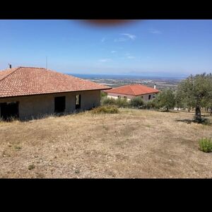 Casale con 45 ulivi in collina, vista mare, Capaccio Paestum