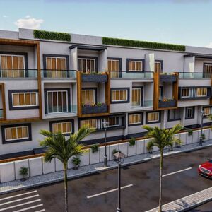 Modern 1-Bedroom Apartment with Pool View in Panorama Magawi