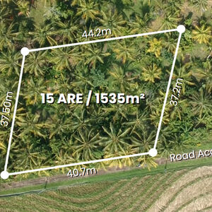 Balian, Secluded Hilltop Paradise, Offering 1500m² of Tropic