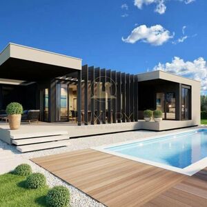 Zemljište s projektom vile i pogledom na more – Ražanac, mir