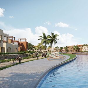 102 m² Apartment with Lake View in Makadi Heights