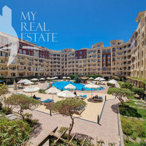 Pool view 1 bedroom apartment with terrace for sale 