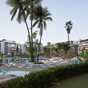  110 sqm Apartment with Private Garden. 2BR + Living Room in