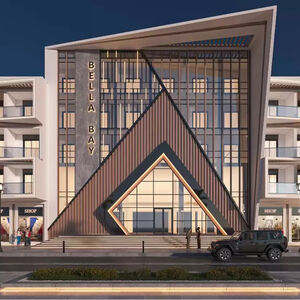 Own your apartment in Bella Bay with a private beach