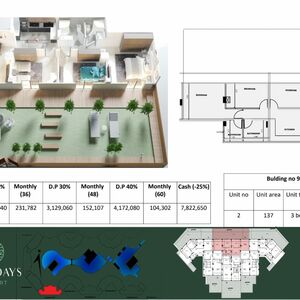 3BDR APARTEMENT WITH PRIVITE GARDEN-HURGHADA-HOLIDAYS PARK 