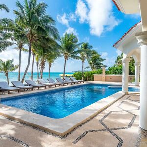 SPECTACULAR OCEANFRONT HACIENDA-STYLE VILLA IN SOLIMAN BAY 