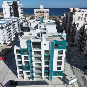 Luxury 3-bed duplex penthouses with panoramic views.