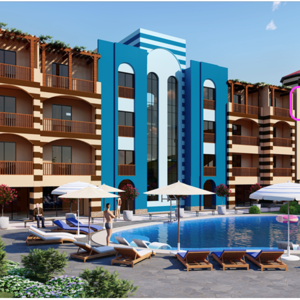 Aqua La Cascata Port Ghalib | 2 Bed, 2 Bath Sea View Duplex