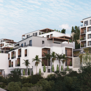 2-bedroom apartment with spa and pool access in Tivat