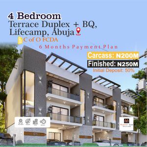 4 Bedroom Terrace Duplex