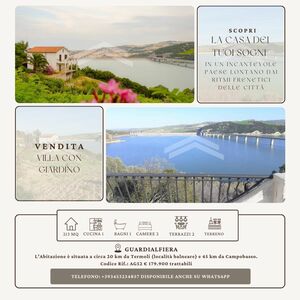 Detached villa for sale in Guardialfiera - Ref.: Ag52