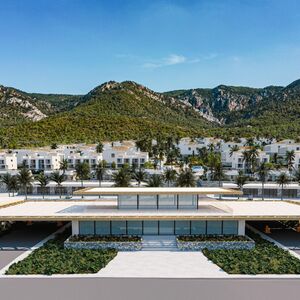 Studio Apartment for sale in north cyprus / Garden & sea