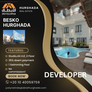 Pool-View Studio Hurghada- €26,700