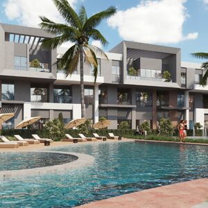 1BDR APARTMENT  WITH GARDEN-HURGHADA-TRIVANA-MAGAWISH 