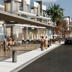 Studio 51sqm with a prime view inside Long Beach in Hurghada