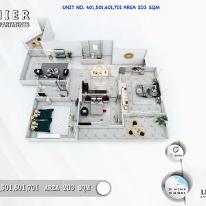 A luxury 3-Bedroom Apartment Premier Beachfront , Hurghada