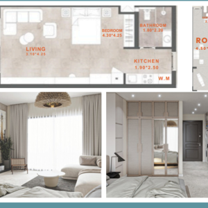 Studio with Private Roof – Larimar Suites, Port Ghalib