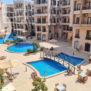 Pool view newly furnished apartment for sale in Aqua Tropica