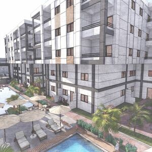 Studio with garden in Noor City (31m2+10m2) 