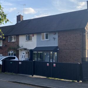 3/4 End terrace with detached office, West Midlamds