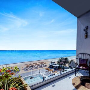 1BEDROOM APARTMENT -PANORAMA SEA VIEW -PREMIER BEACH FRONT