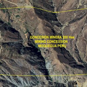 For Sale: 200 Has MINING CONCESSION in MOQUEGUA, PERU
