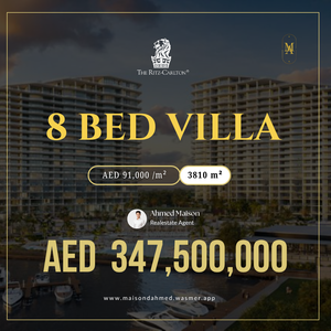 8 Bedroom Luxury Villa For Sale - The Ritz-Carlton Residence