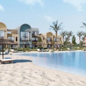 2-Bedroom-Chalets with Pool View in El-Gouna for Sale 