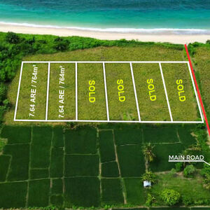 West Sumbawa, Crystal Blue, 764m² Unmatched Beachfront Land