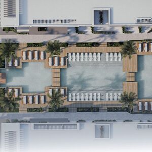 1-Bedroom Apartment | Pool Level | Garden View 