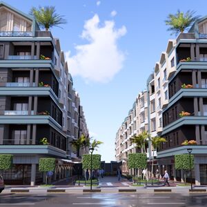 1BR Apartment 59Sqm by installment in Hurghada Promenade