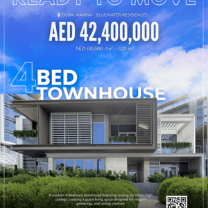 4 Bedroom Townhouse for sale in Bluewaters Residences