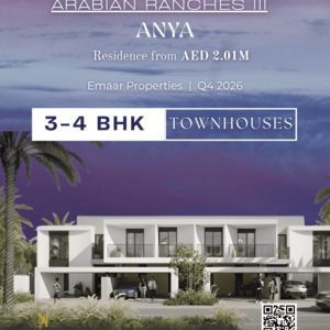 Townhouses for sale at Anya by Emaar at Arabian Ranches