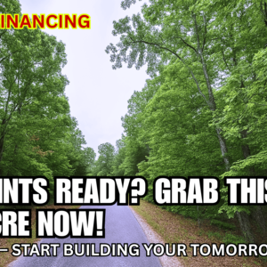 Walk to Pioneer Lake! Rare 0.29-Acre Corner Lot For $67/Down