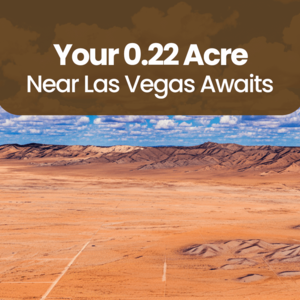 Your 0.22 Acre Near Las Vegas Awaits at $77/Month Payments