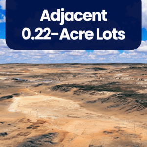 $47/Down Buys Adjacent 0.22-Acre Lots Totalling 0.44 Acre 