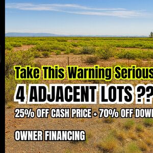 Just $47/Down Get 4 Adjacent Lots! Black Friday 70% Off Deal