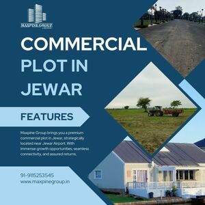 Why Is a Commercial Plot in Jewar Airport a Smart Investment