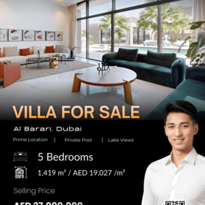 5 BR Villa for sale in Al Barari, Dubai