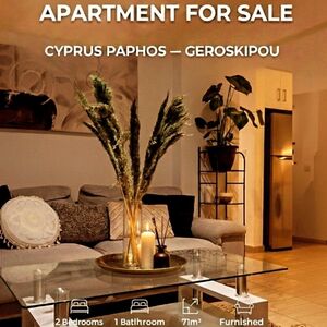 Luxurious 2-Bedroom Apartment For sale Cyprus &mdash; Geroskipou